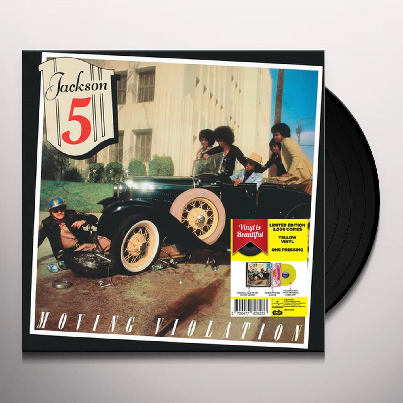The Jackson 5 Moving Violation Vinyl Record