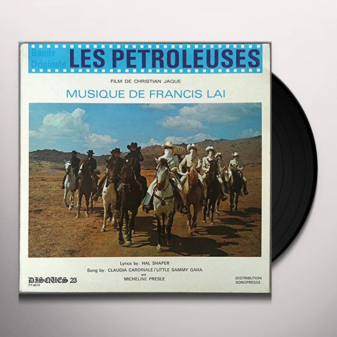 Francis Lai LES PETROLEUSES Original Soundtrack Vinyl Record