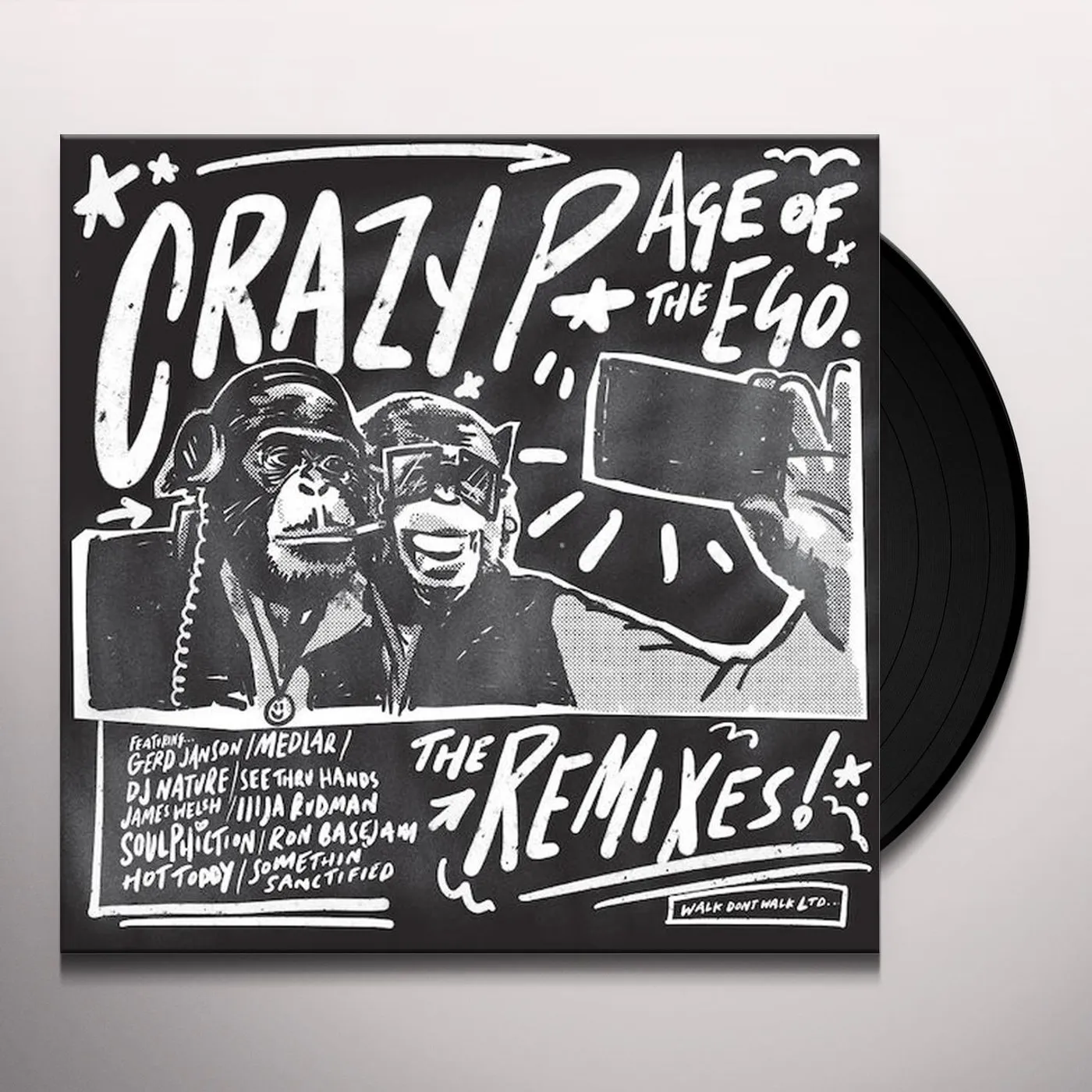 Crazy P AGE OF THE EGO (REMIXES) (3LP) Vinyl Record