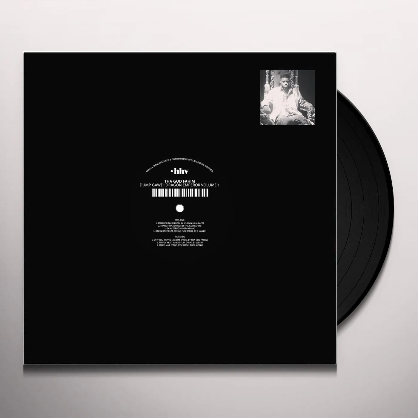 Tha God Fahim DUMP GAWD: DRAGON EMPEROR VOL. 1 Vinyl Record