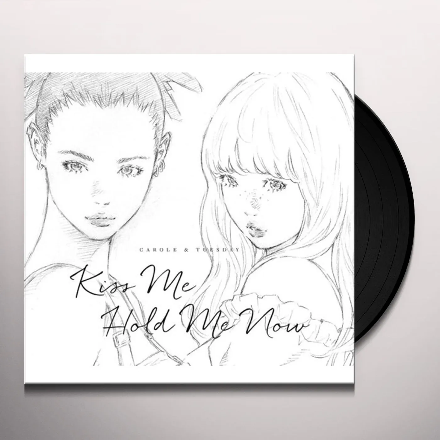 CAROLE & TUESDAY (Nai Br.Xx & Celeina Ann) KISS ME / HOLD ME NOW / Original Soundtrack Vinyl Record