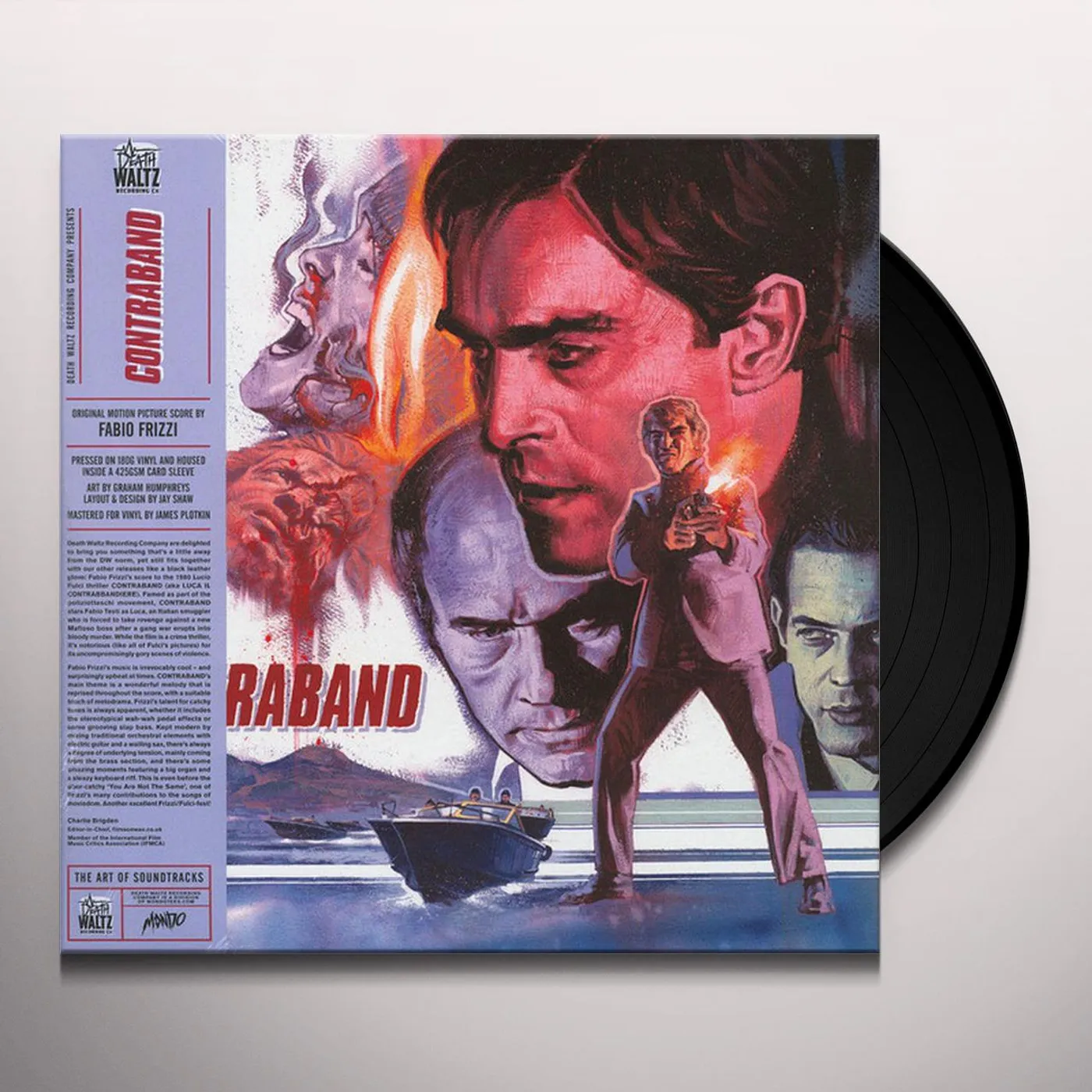 Fabio Frizzi CONTRABAND / O.S.T. Vinyl Record