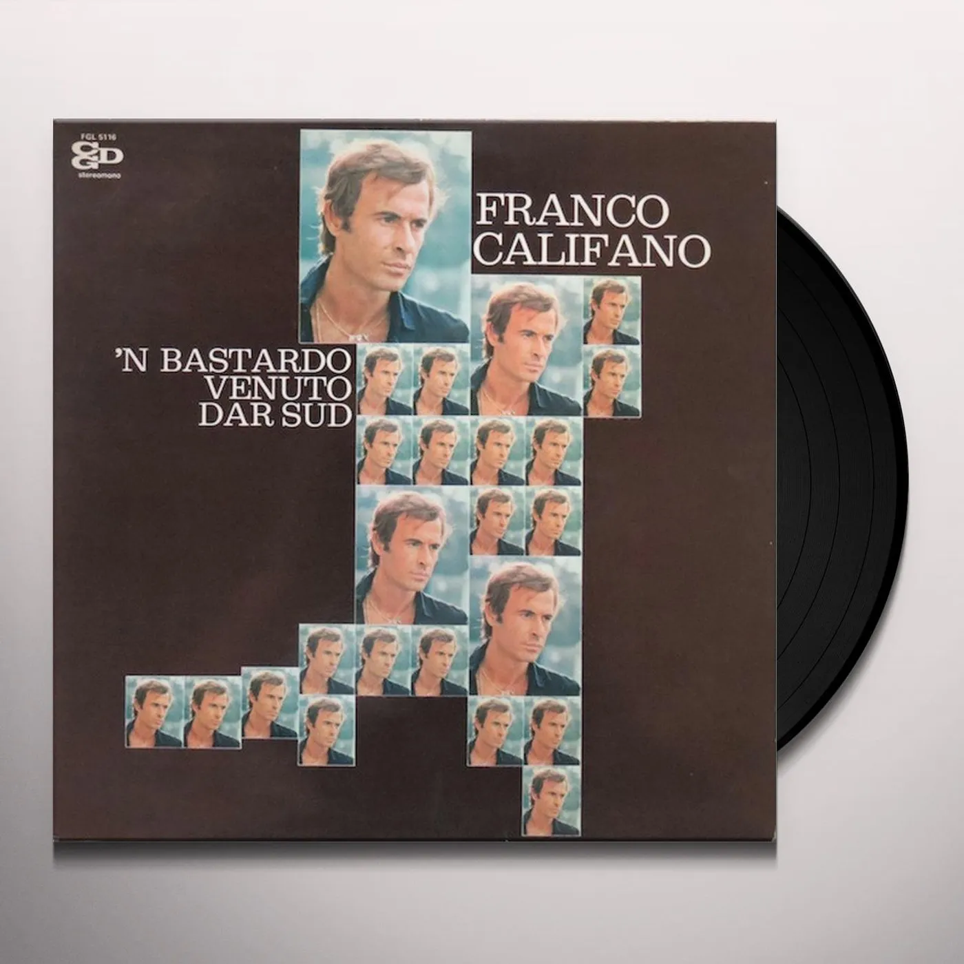 Franco Califano N BASTARDO VENUTO DAR SUD Vinyl Record