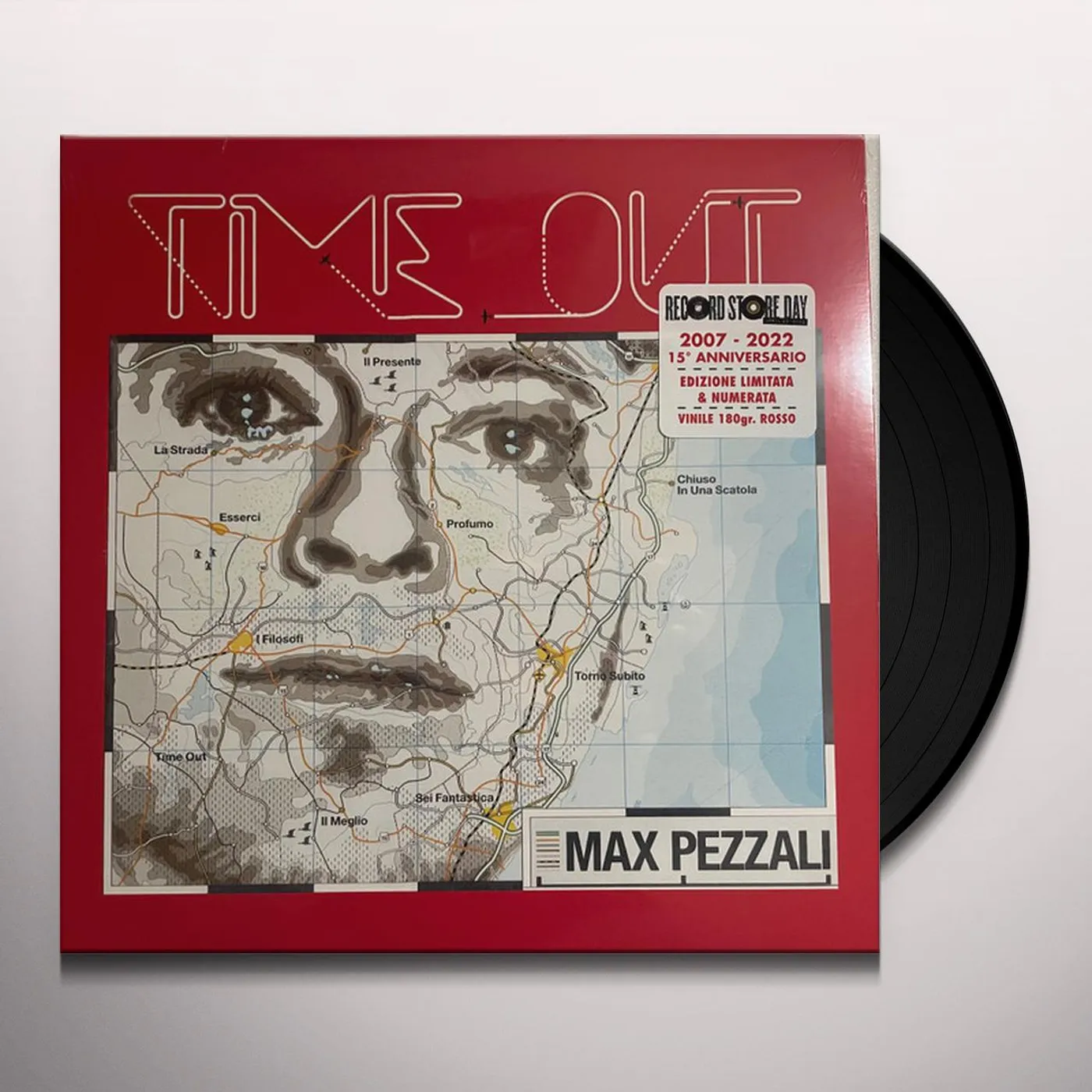 Max Pezzali TIME OUT Vinyl Record