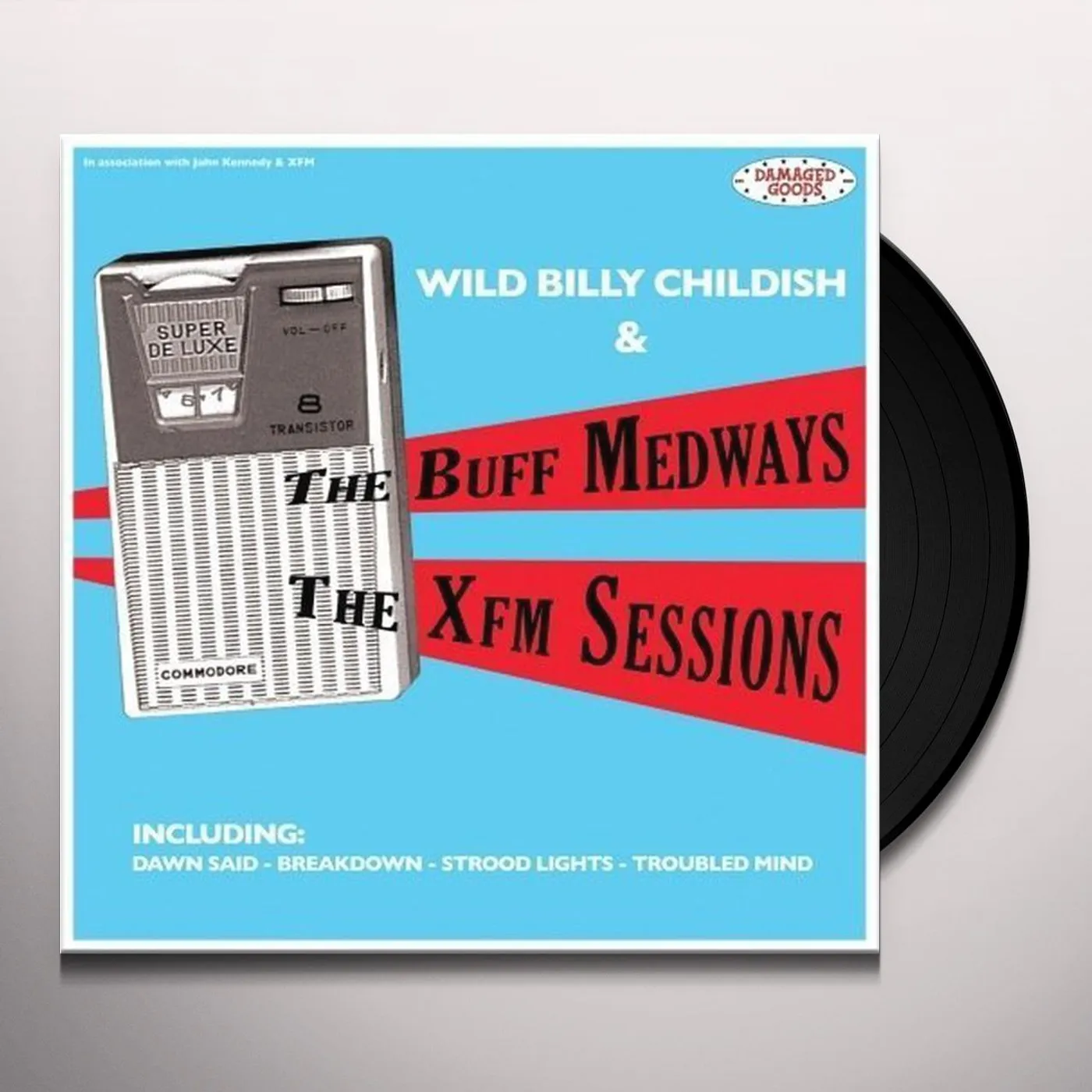 Wild Billy Childish XFM SESSIONS Vinyl Record