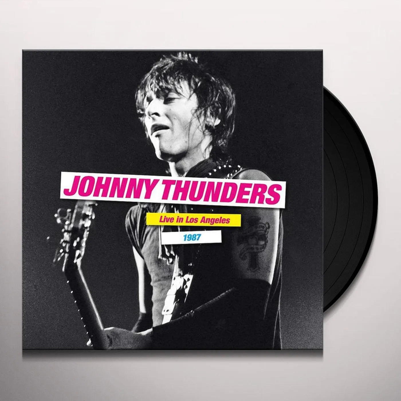 Johnny Thunders LIVE IN LOS ANGELES 1987 Vinyl Record