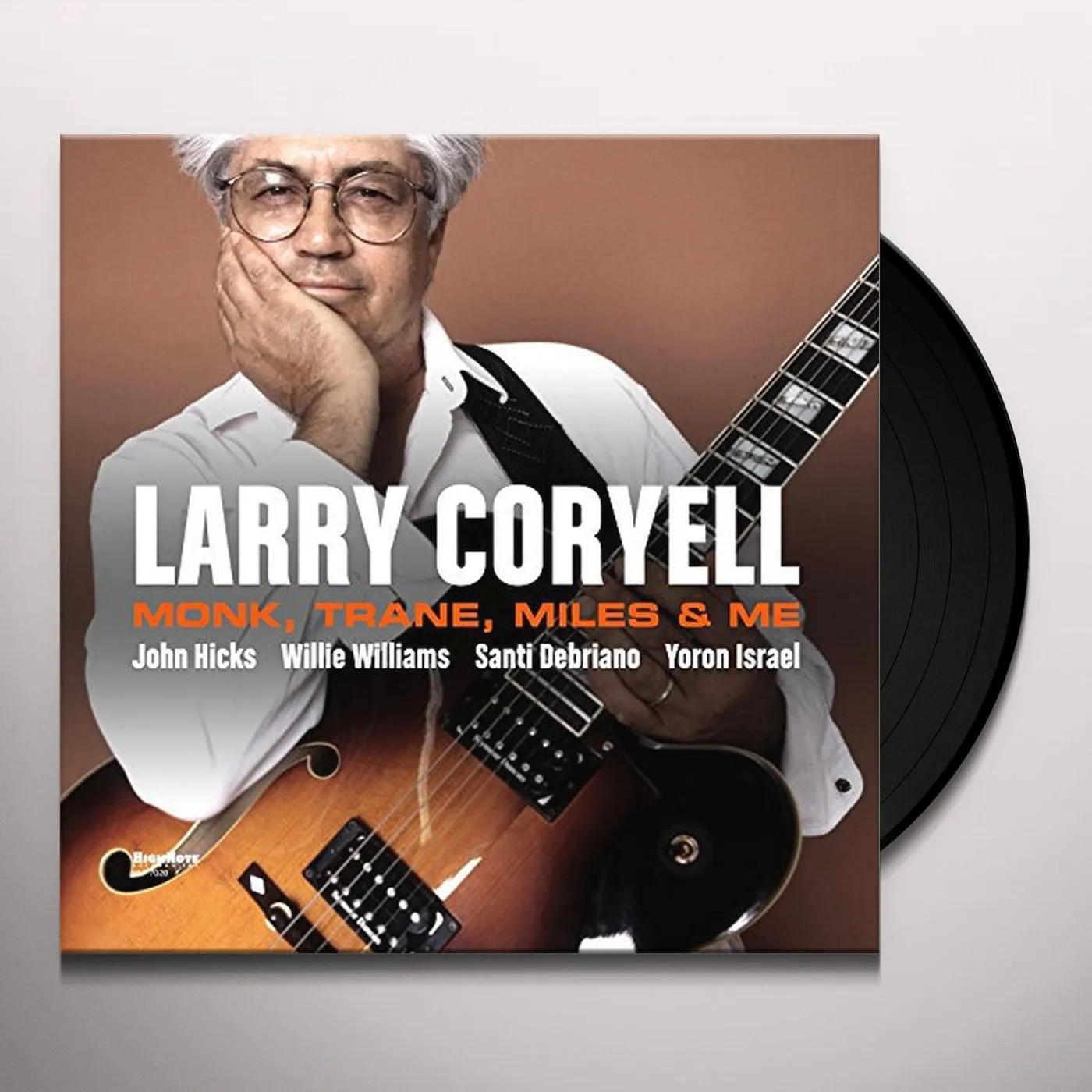Larry Coryell MONK TRANE MILES & ME Vinyl Record