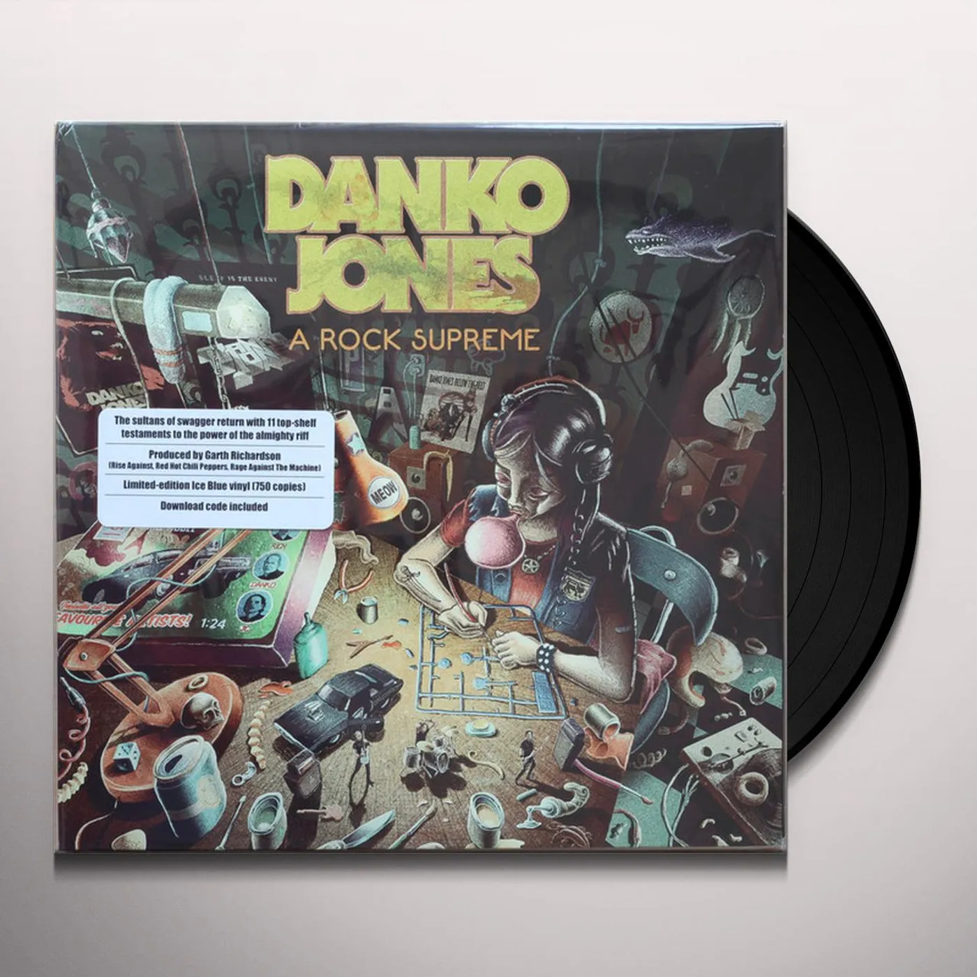 Danko Jones ROCK SUPREME Vinyl Record