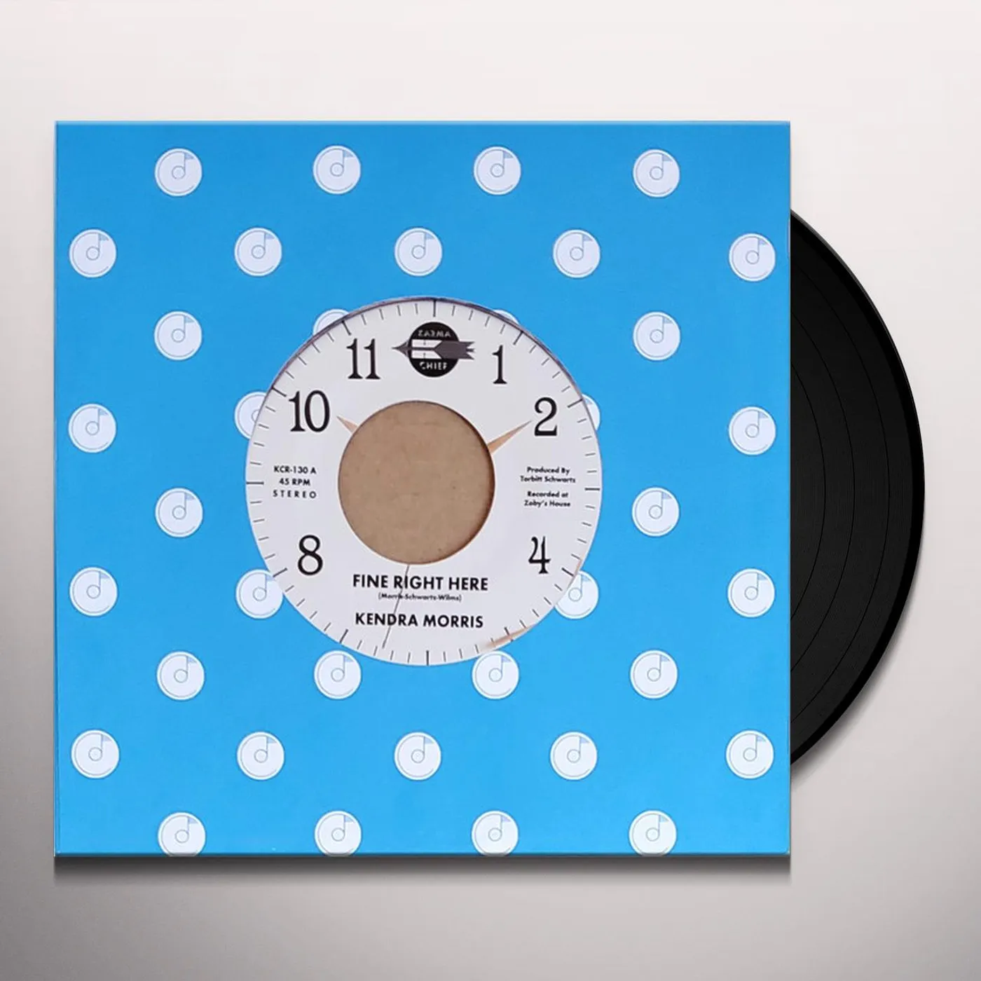 Kendra Morris FINE RIGHT HERE / BIRTHDAY SONG Vinyl Record