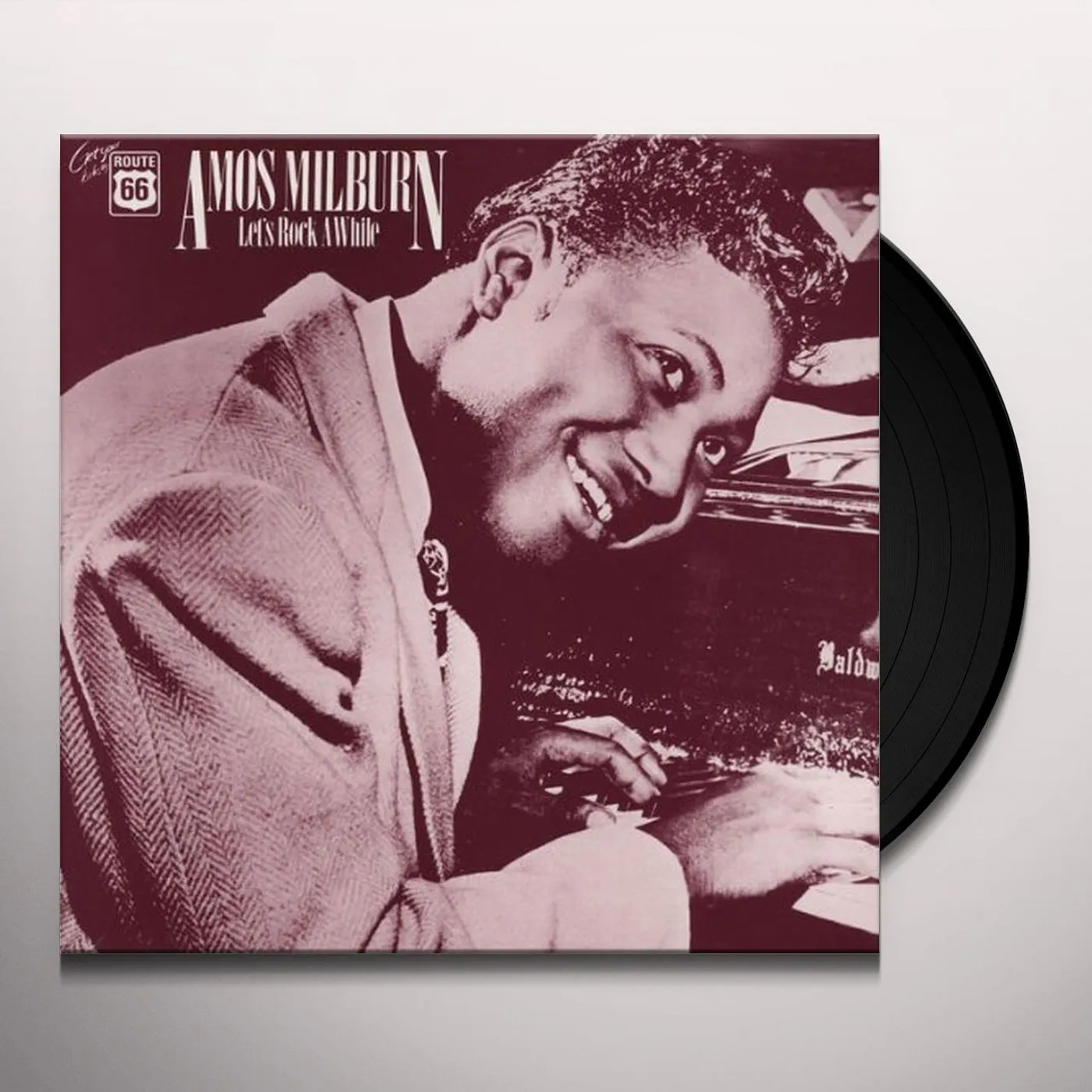 Amos Milburn LETS ROCK AWHILE 1946-54 Vinyl Record