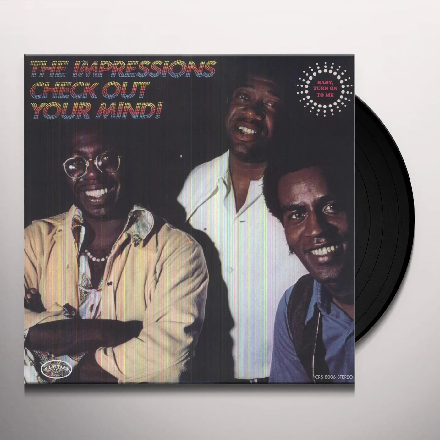 The Impressions CHECK OUT YOUR MIND Vinyl Record