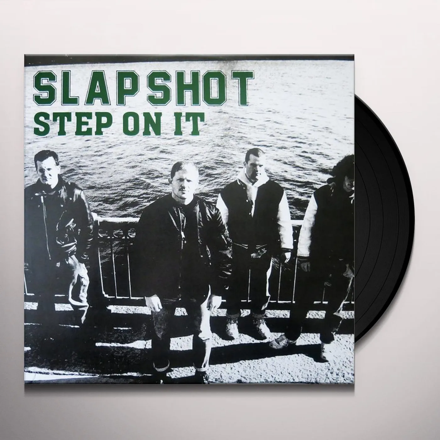 Slapshot Step On It Vinyl Record