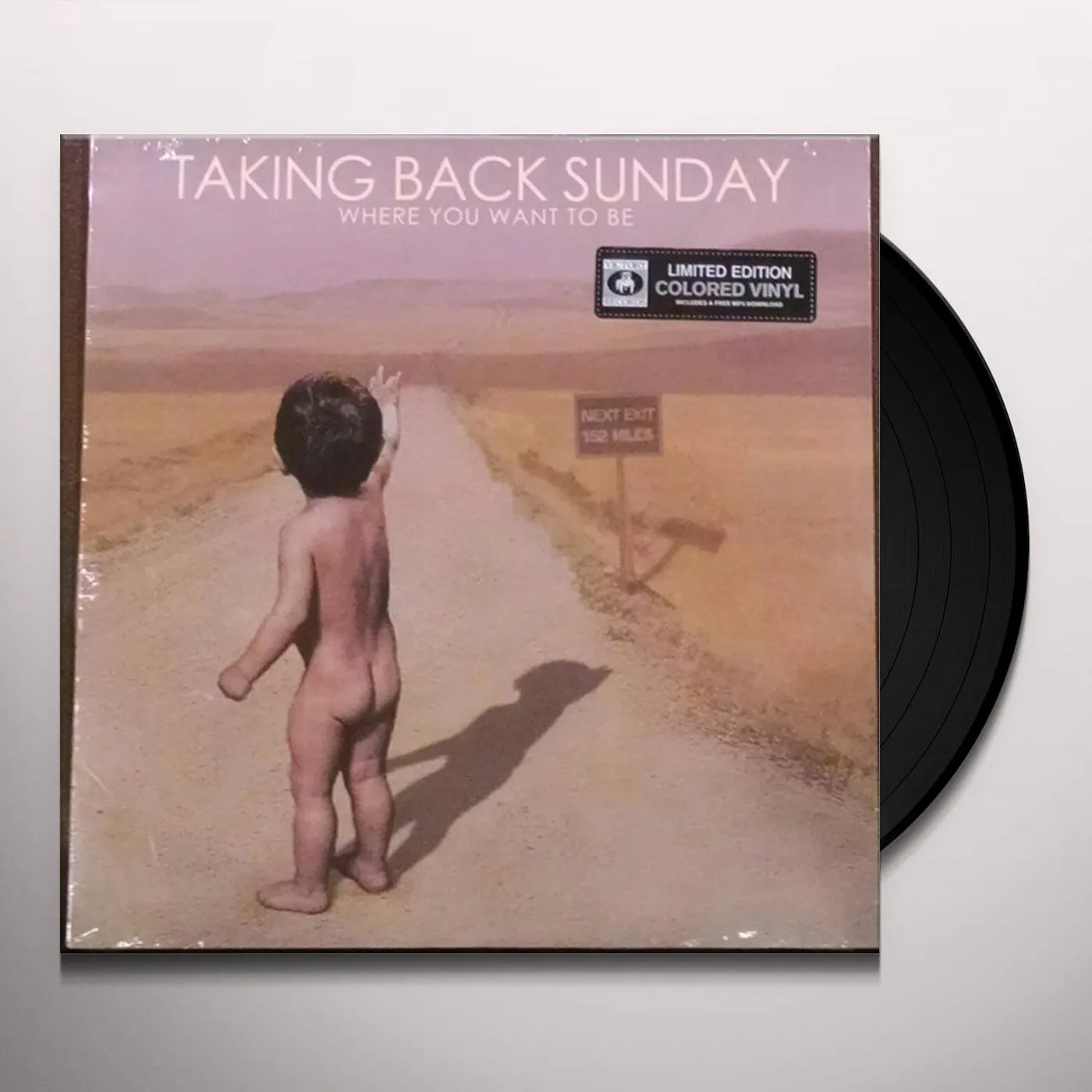 Taking Back Sunday WHERE YOU WANT TO BE Vinyl Record