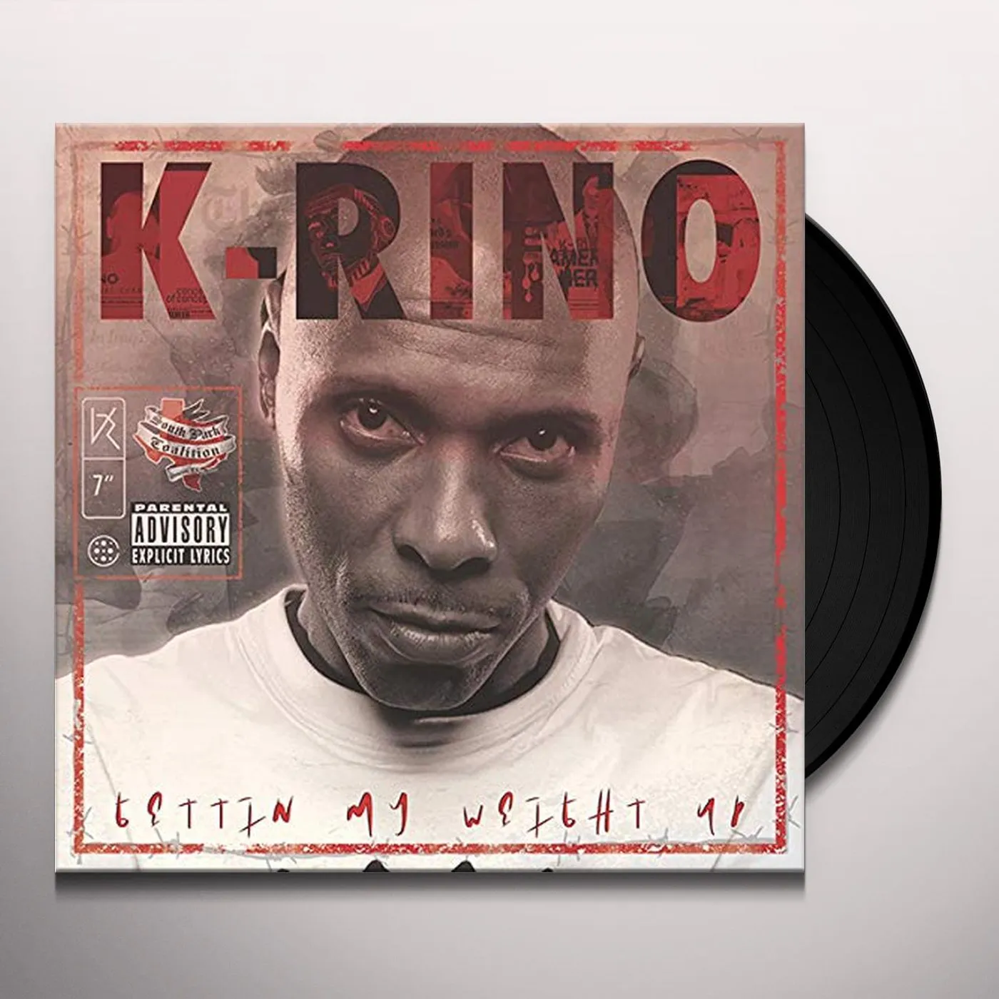 K-Rino GETTING MY WEIGHT UP Vinyl Record