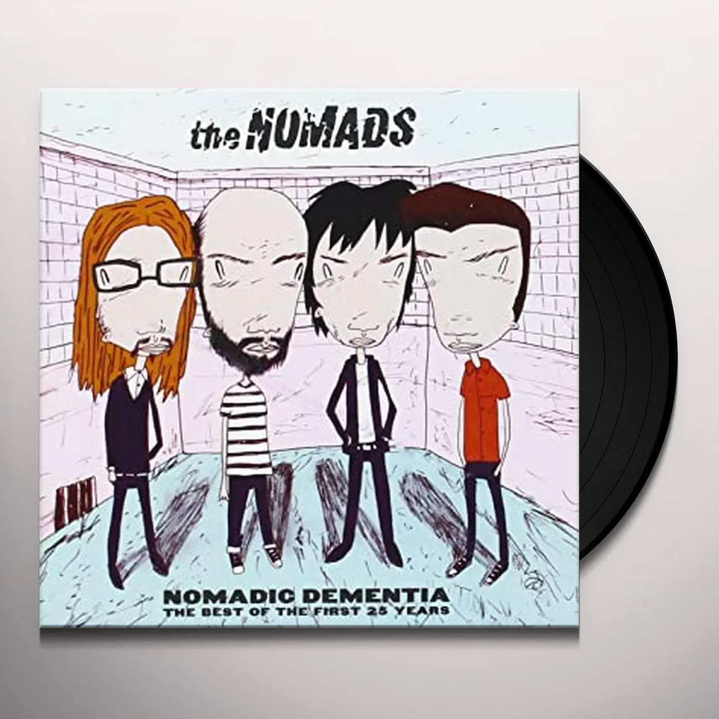 The Nomads Nomadic Dementia: The Best Of The First 25 Years Vinyl Record