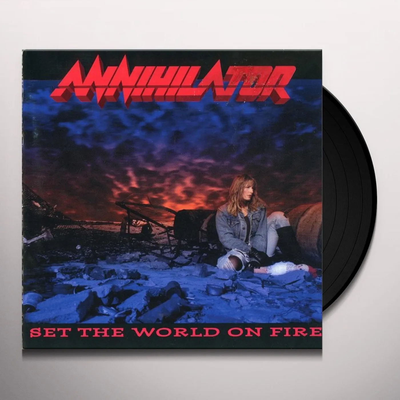 Annihilator SET THE WORLD ON FIRE (180G/INSERT) Vinyl Record
