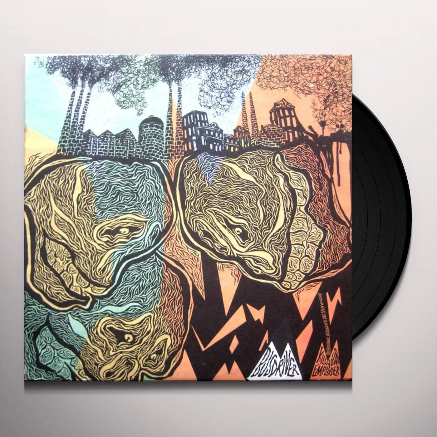 BUSDRIVER KILL YOUR EMPLOYER Vinyl Record