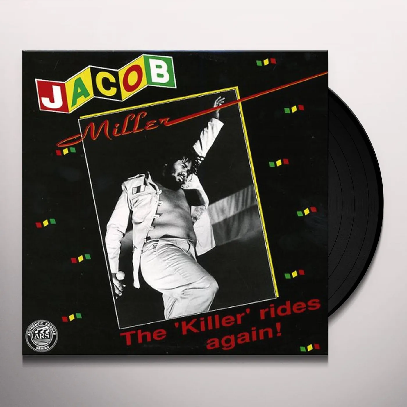 Jacob Miller KILLER RIDES AGAIN Vinyl Record