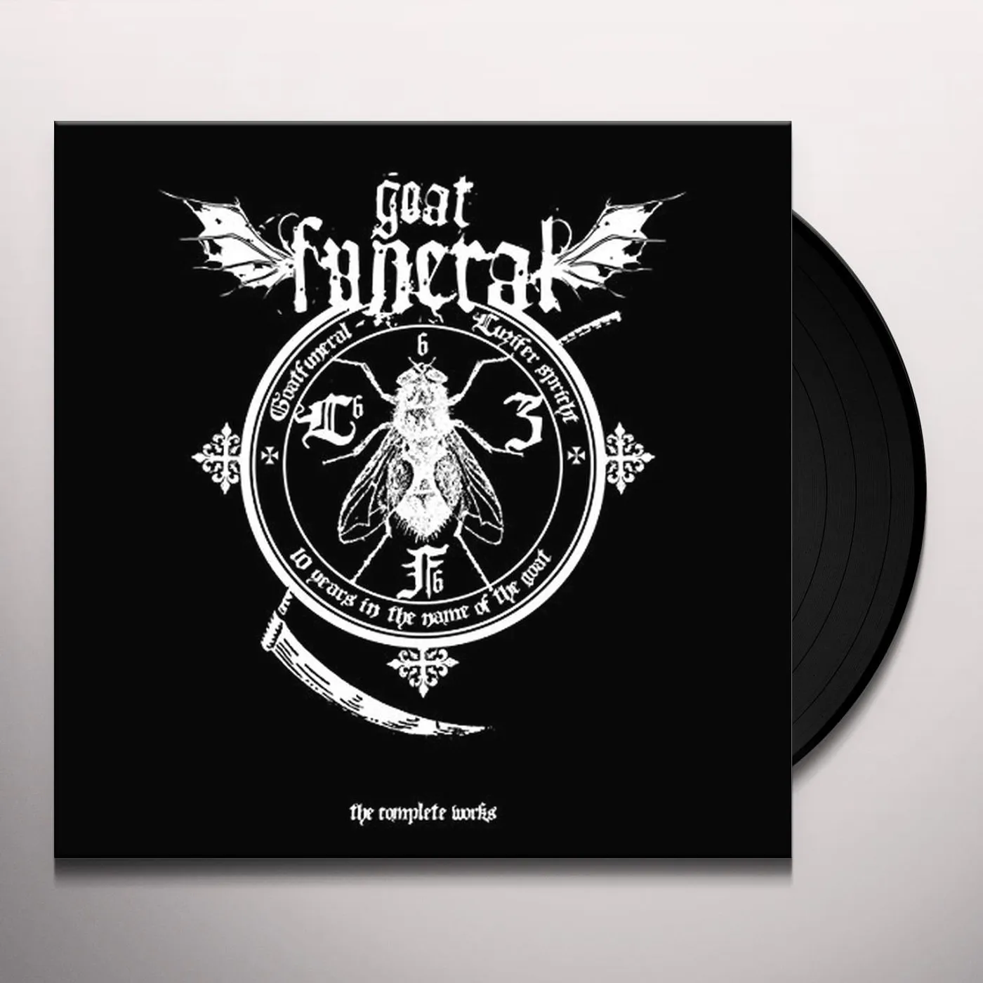 Goatfuneral LUZIFER SPRICHT: 10 YEARS IN THE NAME OF THE GOAT Vinyl Record