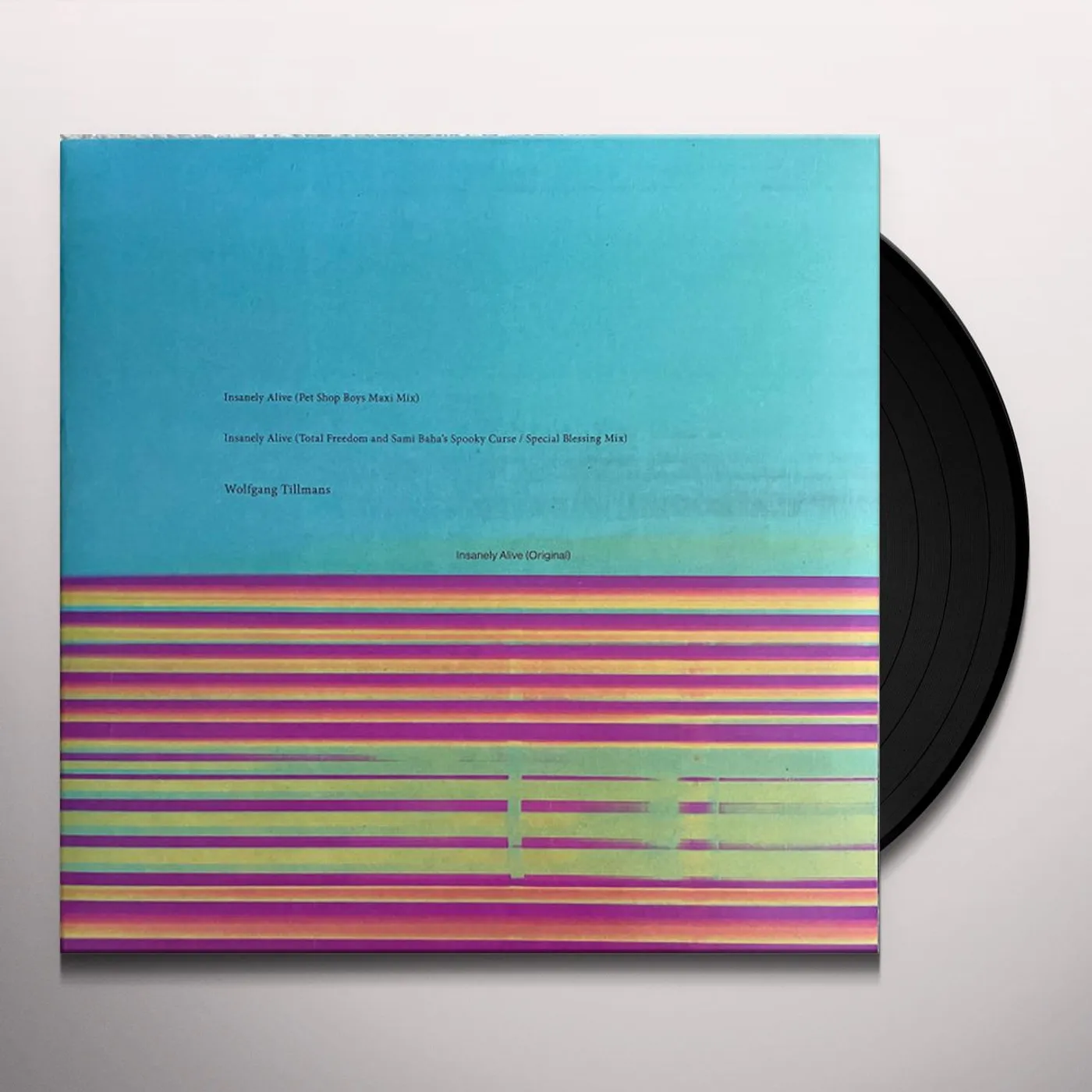 Wolfgang Tillmans INSANELY ALIVE: PET SHOP BOYS TOTAL FREEDOM REMIX Vinyl Record
