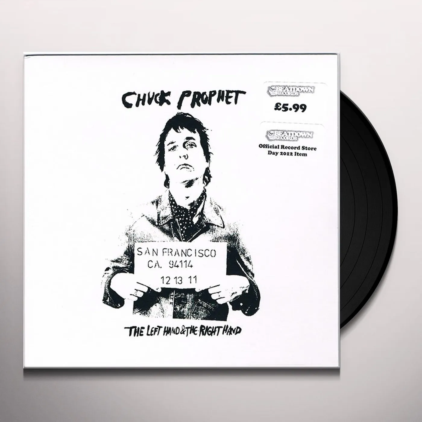 Chuck Prophet LEFT HAND & THE RIGHT HAND Vinyl Record