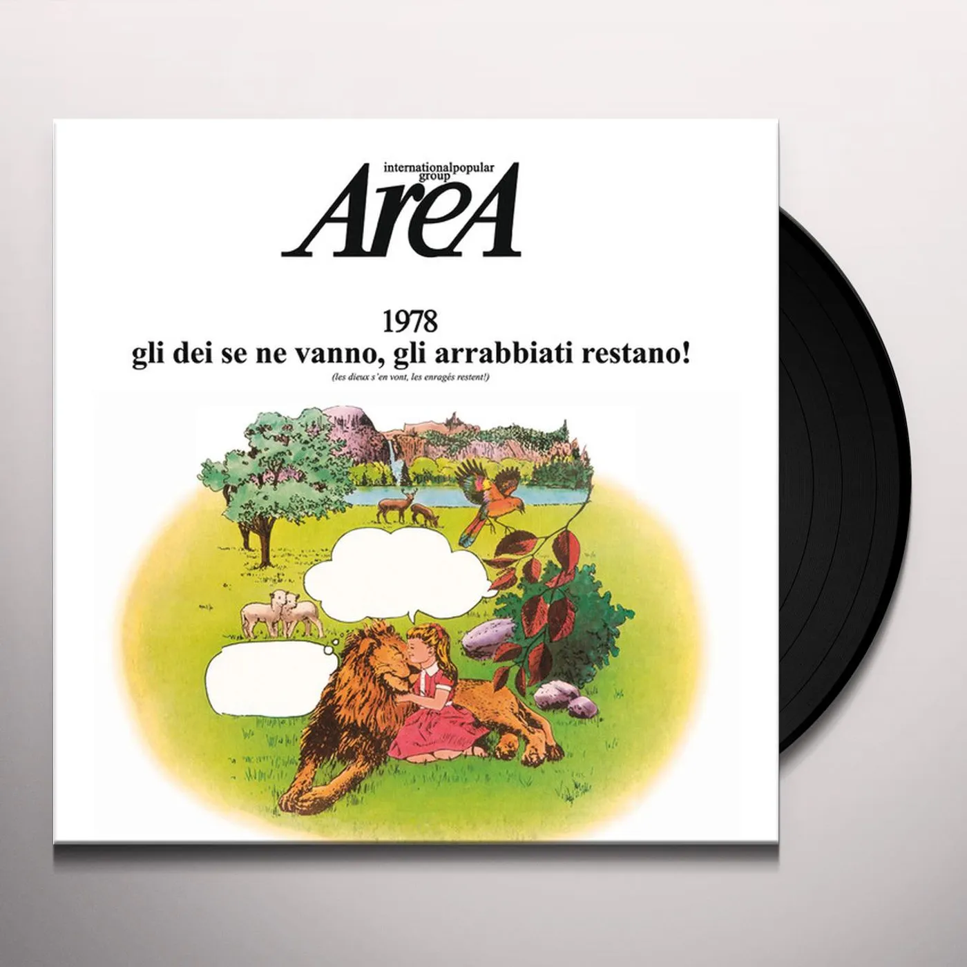 Area 1978 GLI DEI SE NE VANNO GLI ARRABBIATI RESTANO Vinyl Record