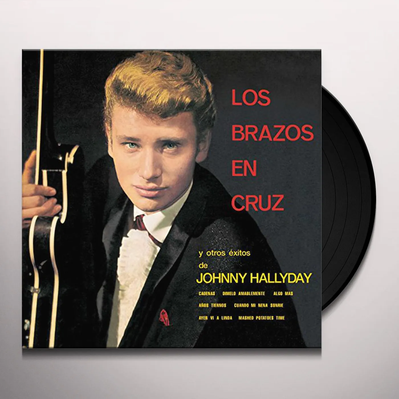 Johnny Hallyday LOS BRAZOS EN CRUZ Vinyl Record
