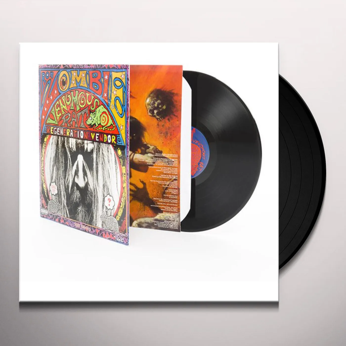 Rob Zombie Venomous Rat Regeneration Vendor Vinyl Record