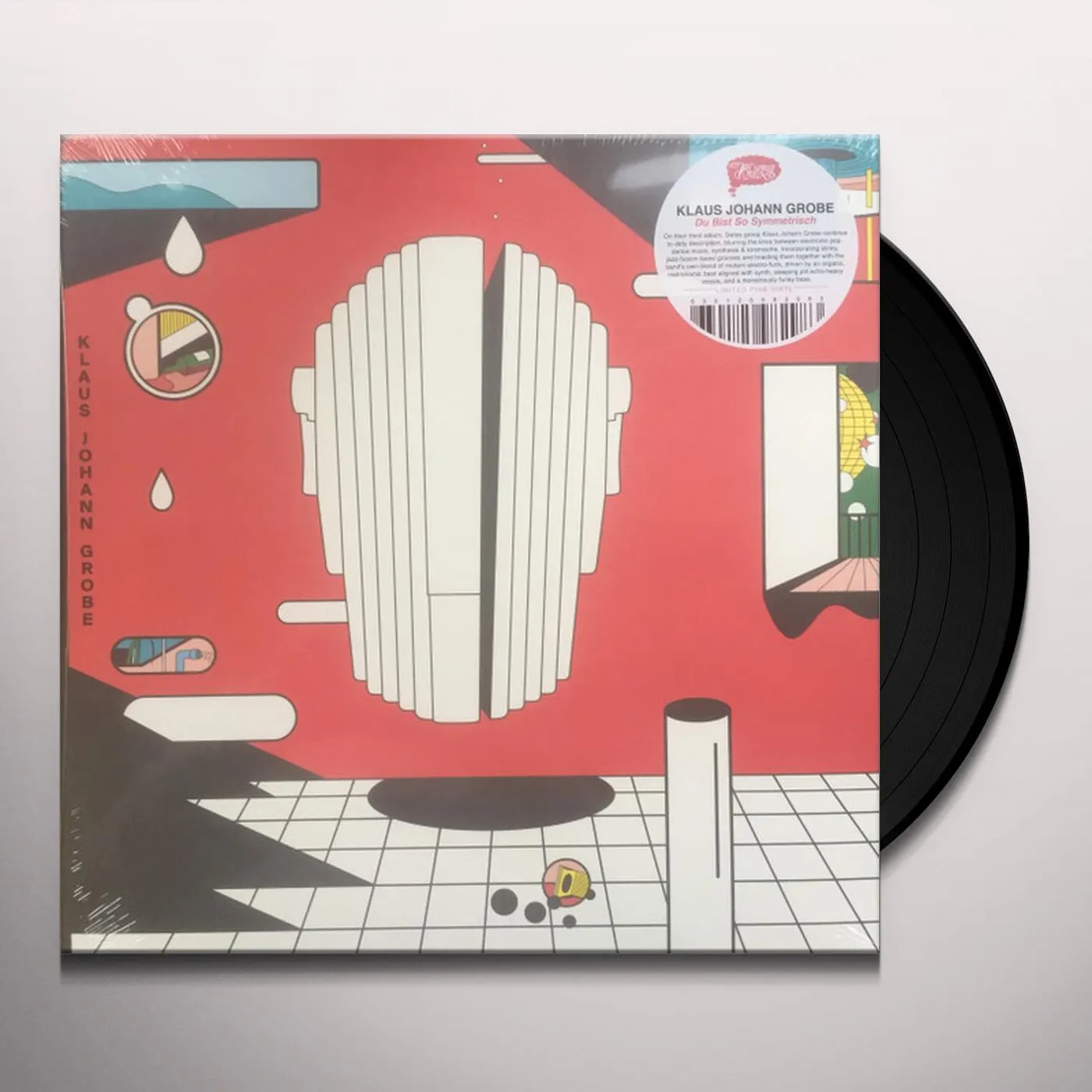 Klaus Johann Grobe DU BIST SO SYMMETRISCH (CARGO GERMANY EXCLUSIVE) Vinyl Record