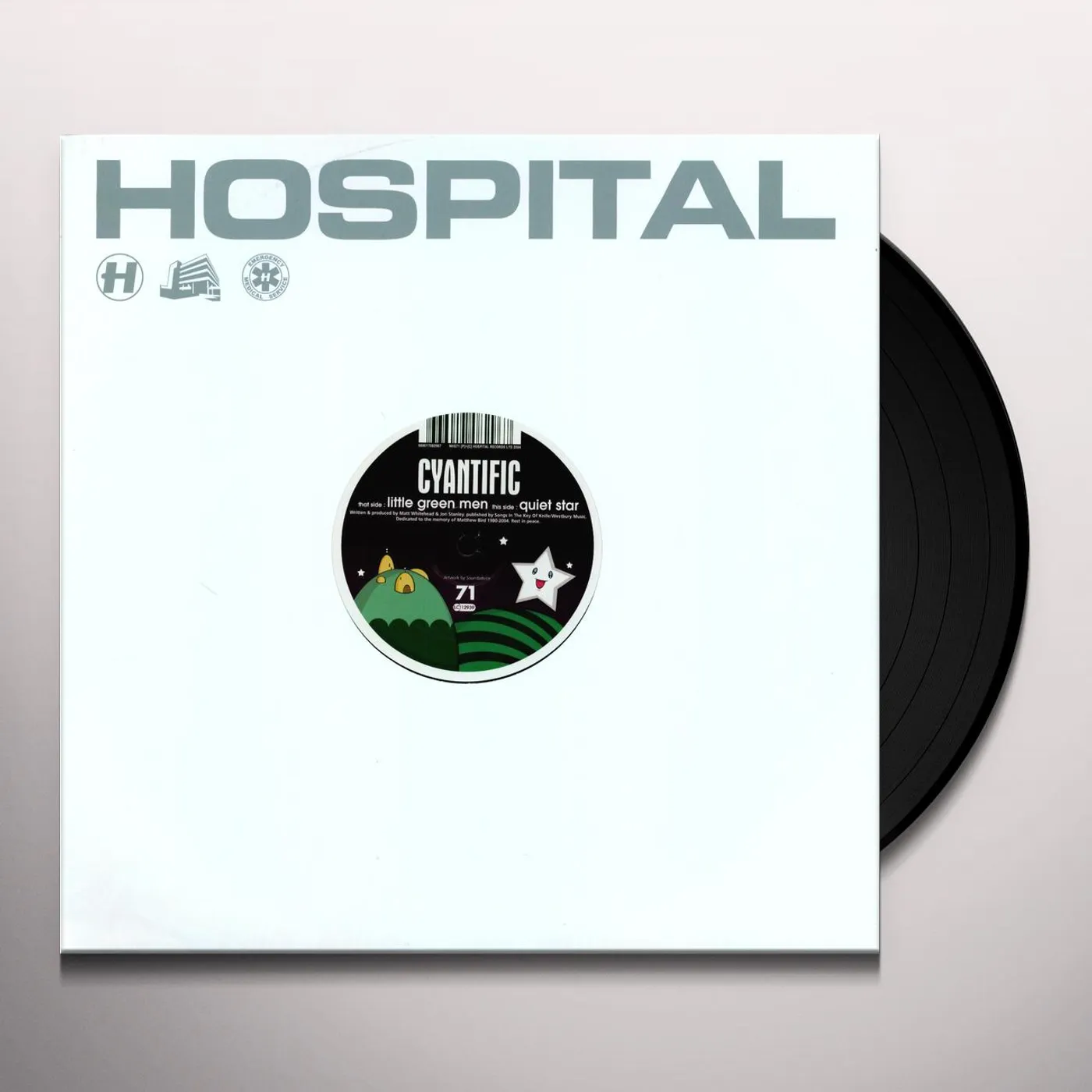 Cyantific LITTLE GREEN MEN Vinyl Record