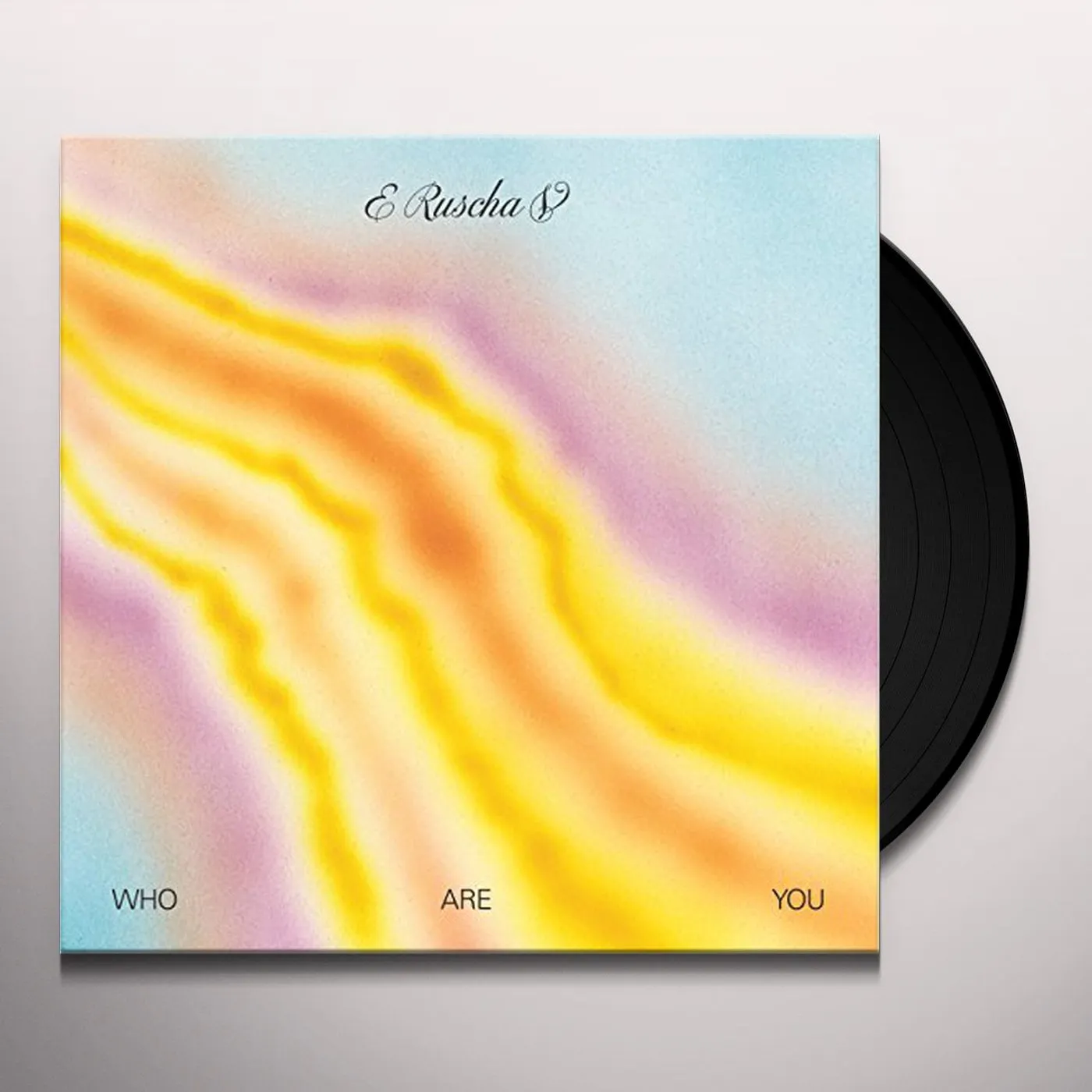 E Ruscha V Who Are You Vinyl Record