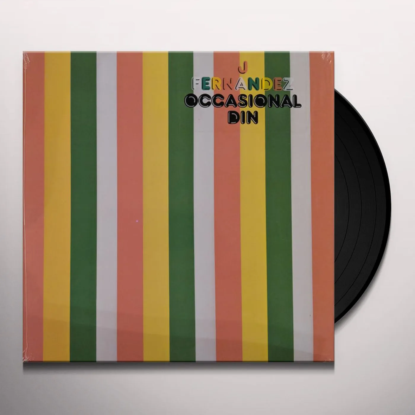 J Fernandez OCCASIONAL DIN (AMBER VINYL) Vinyl Record