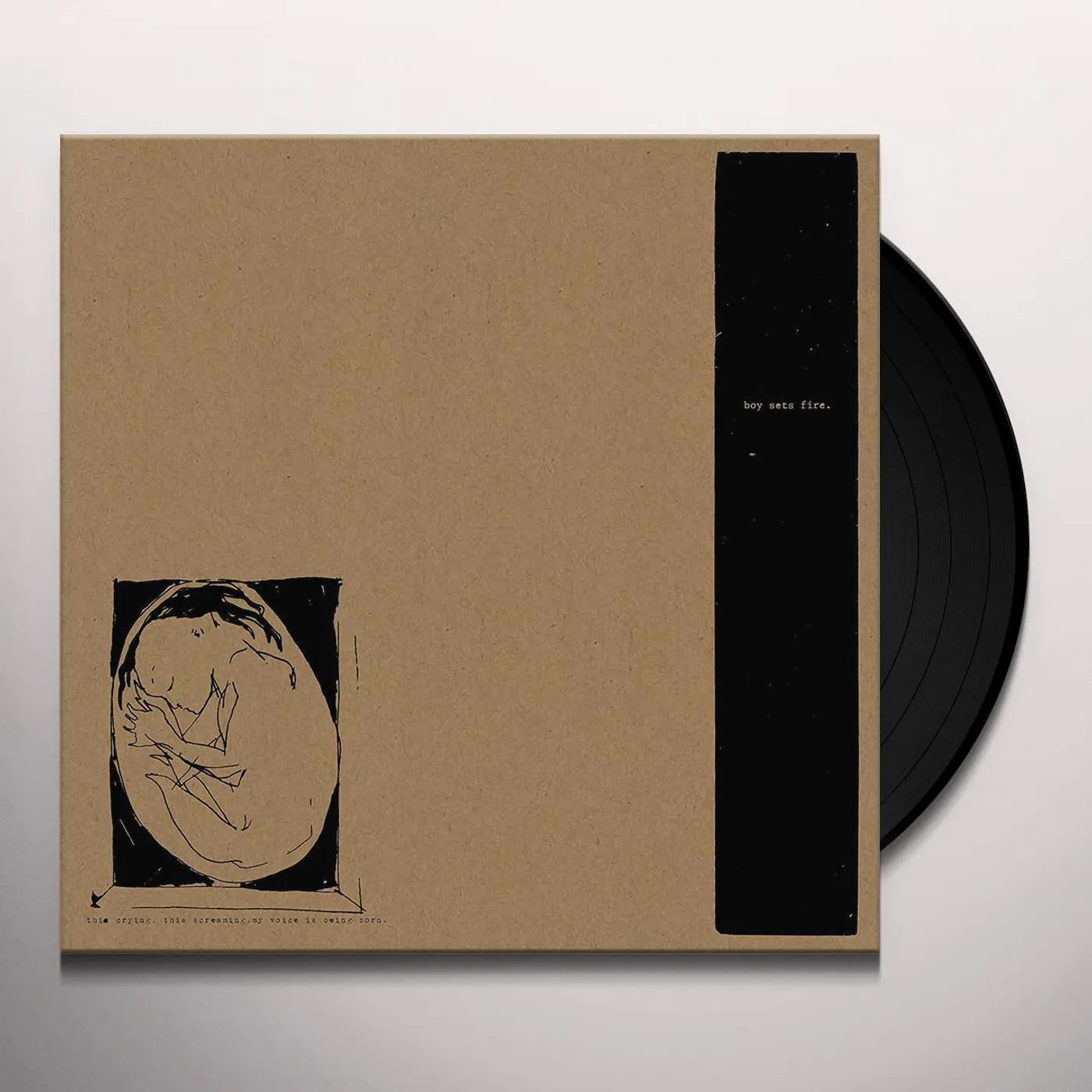 Boysetsfire This Crying, This Screaming, My Voice is Being Born Vinyl Record