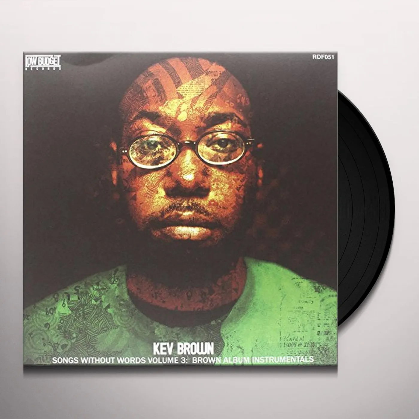 Kev Brown SONGS WITHOUT WORDS 3: BROWN ALBUM INSTRUMENTALS Vinyl Record