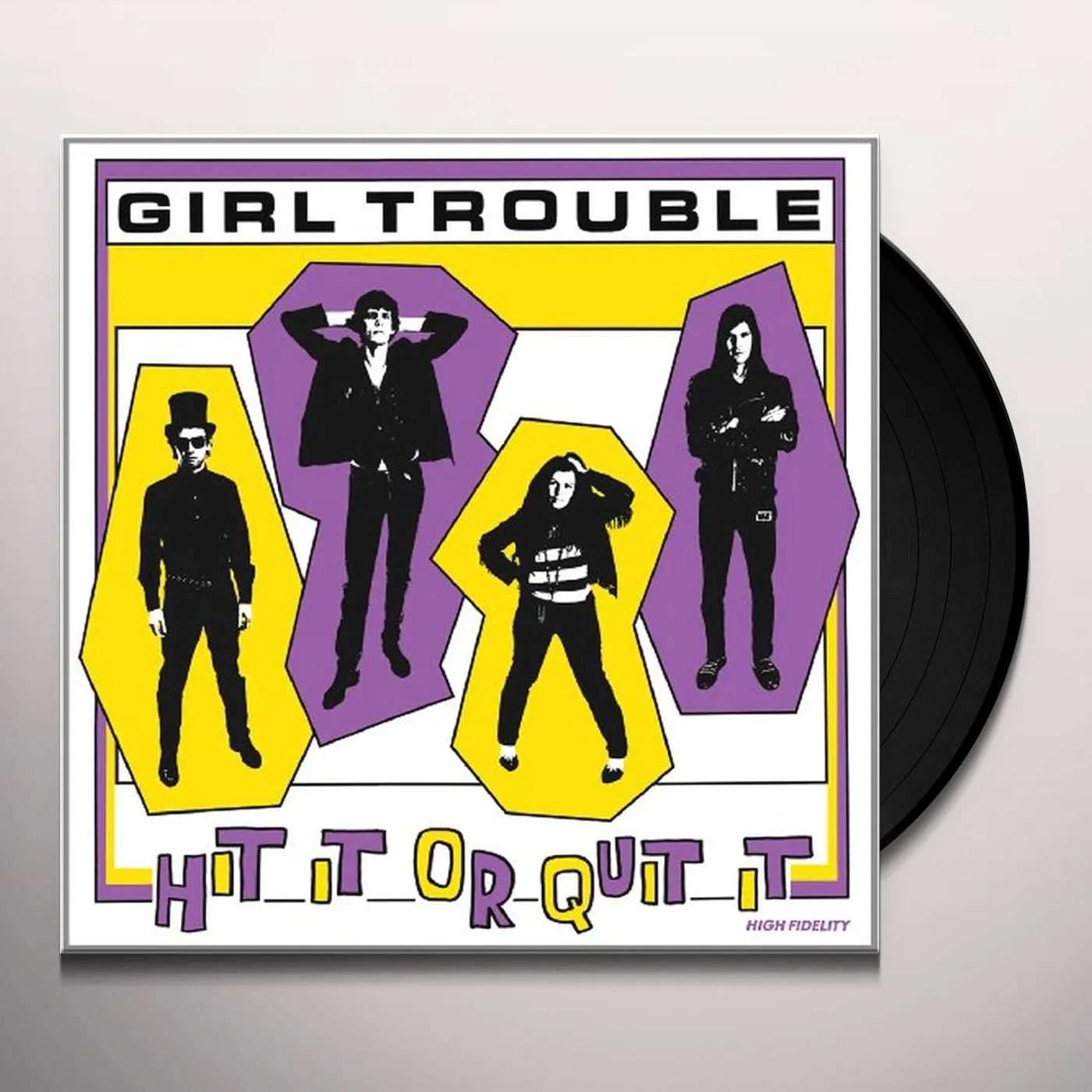 Girl Trouble HIT IT QUIT IT Vinyl Record