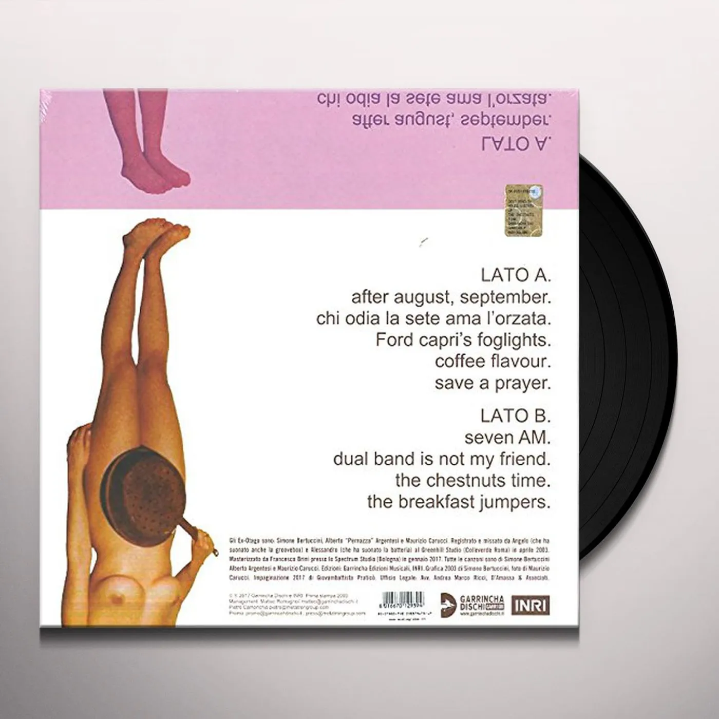 Ex-Otago CHESTNUTS TIME Vinyl Record