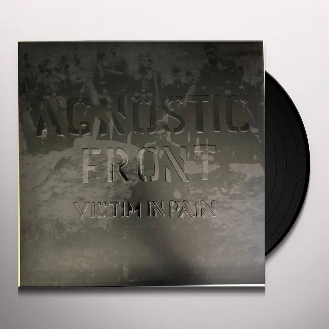 Agnostic Front VICTIM IN PAIN (YELLOW VINYL) Vinyl Record