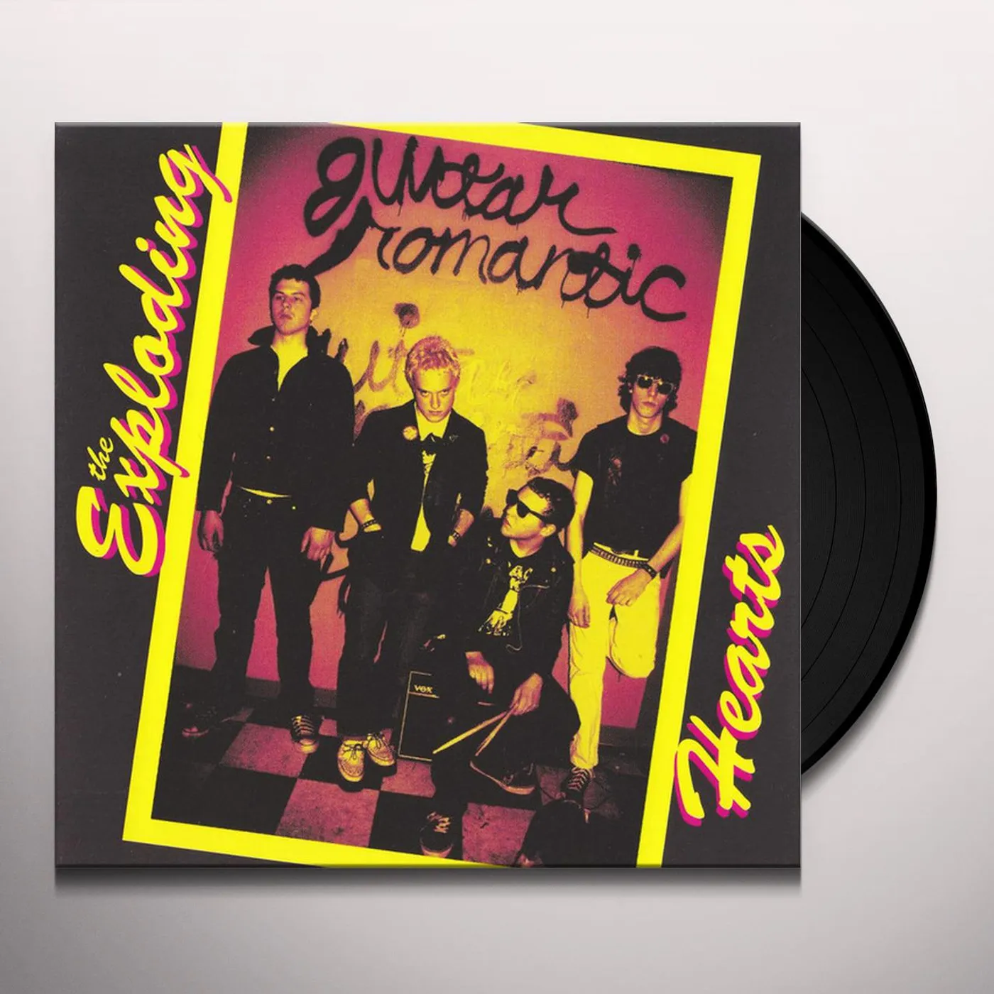 The Exploding Hearts Guitar Romantic Vinyl Record