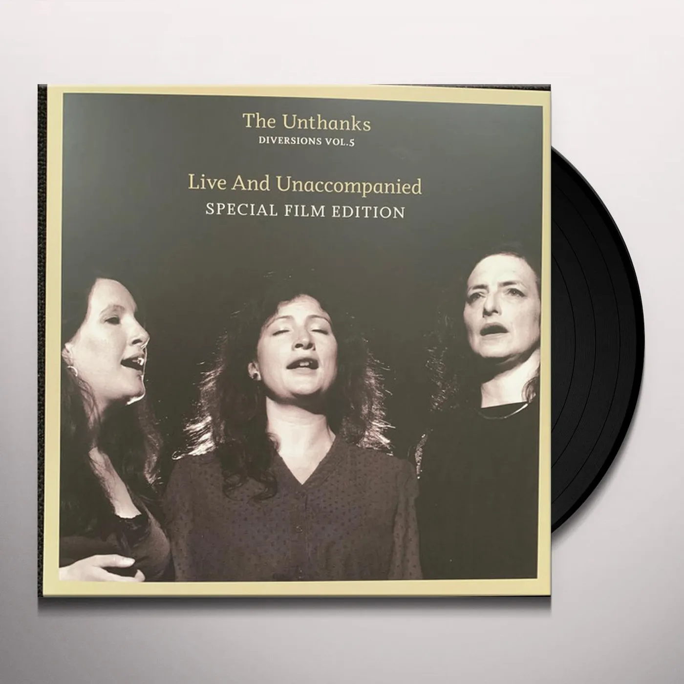 The Unthanks DIVERSIONS VOL.5: LIVE AND UNACCOMPANIED Vinyl Record