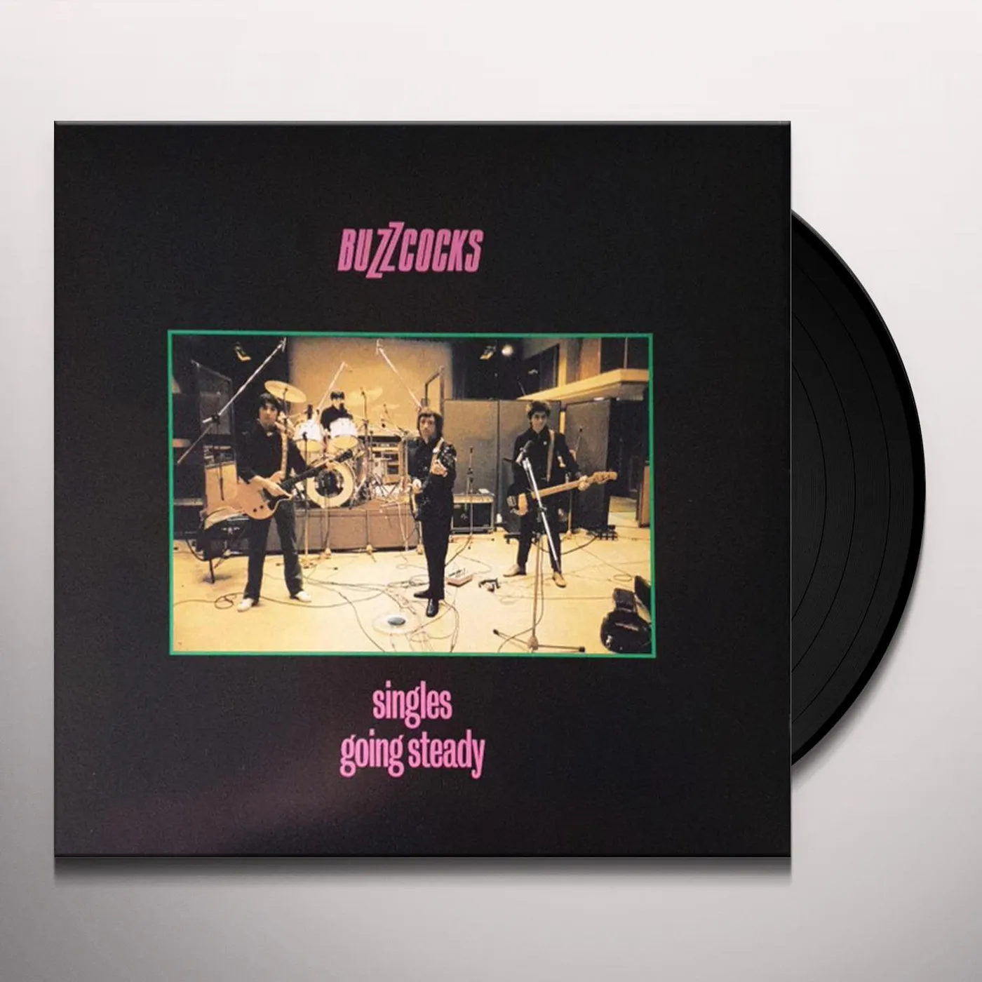 Buzzcocks SINGLES GOING STEADY (DL CARD) Vinyl Record