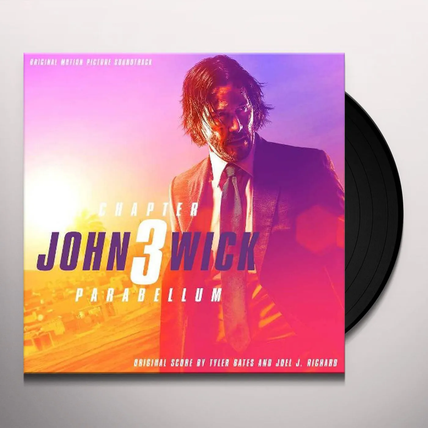 Tyler Bates JOHN WICK: CHAPTER 3 - PARABELLUM Original Soundtrack (2 LP) Vinyl Record