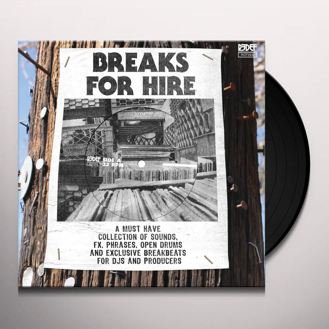 DJ MEKALEK X K-DEF BREAKS FOR HIRE Vinyl Record