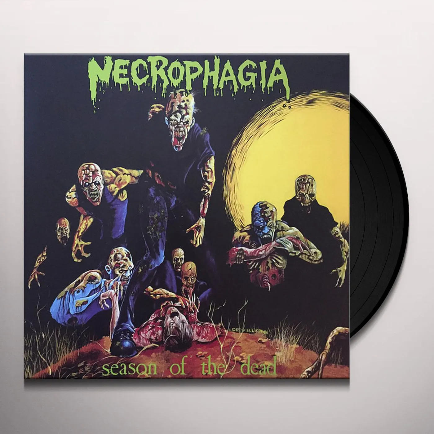 Necrophagia Season of the Dead Vinyl Record