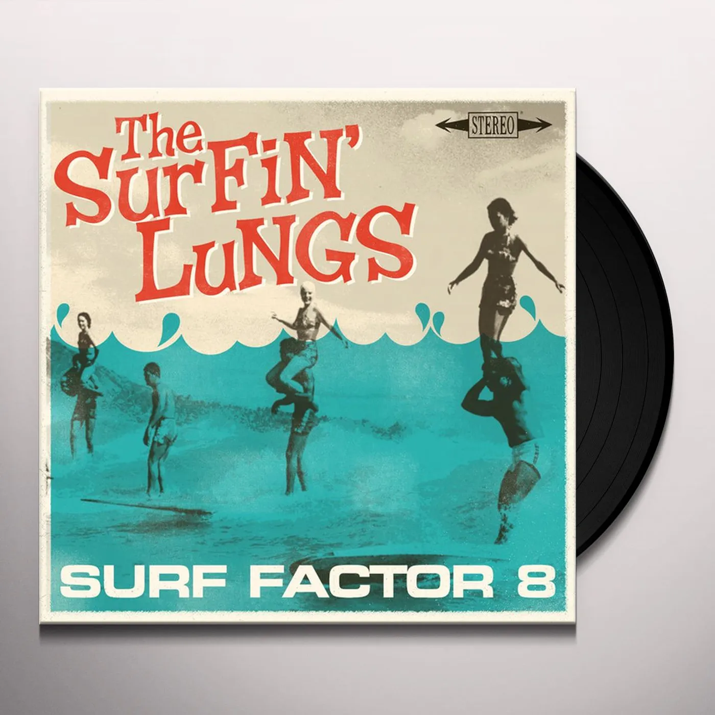 The Surfin' Lungs Surf Factor 8 Vinyl Record