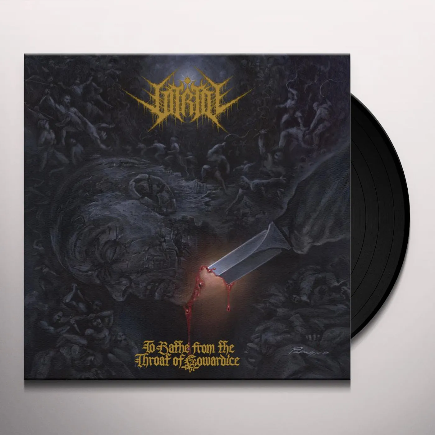 Vitriol To Bathe From The Throat Of Cowardice Vinyl Record