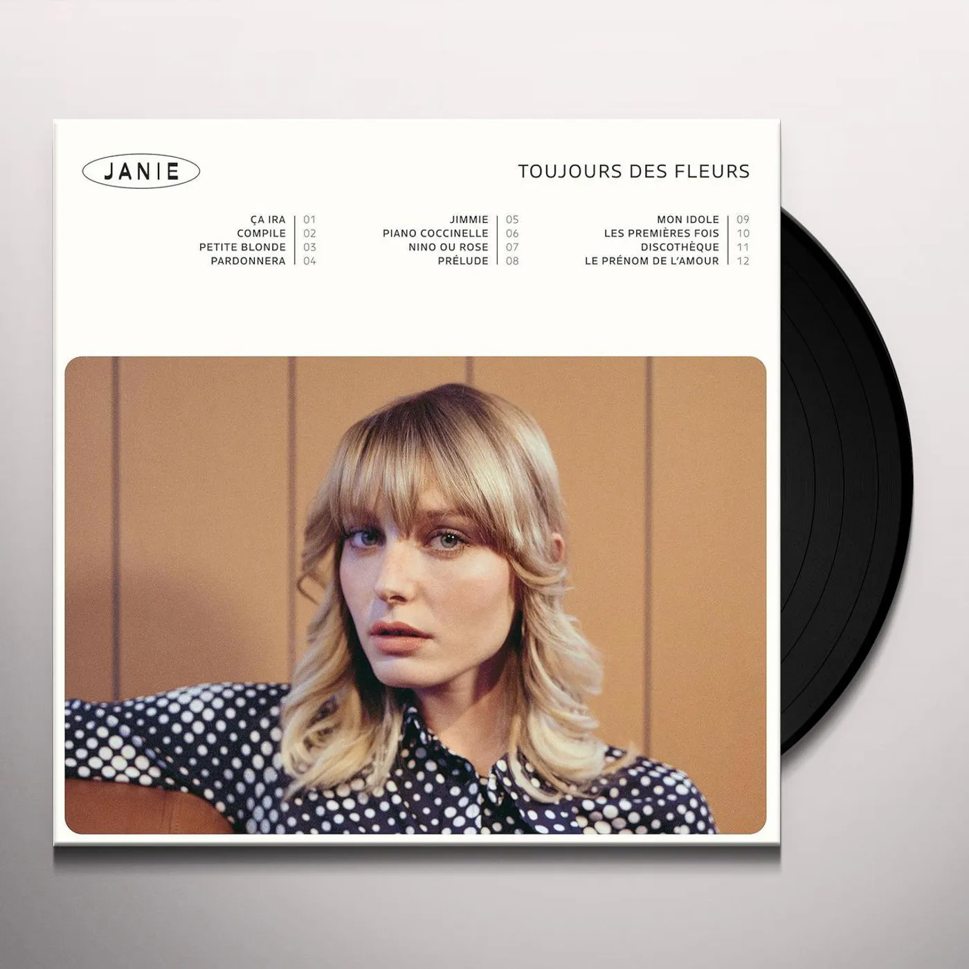 Janie TOUJOURS DES FLEURS Vinyl Record