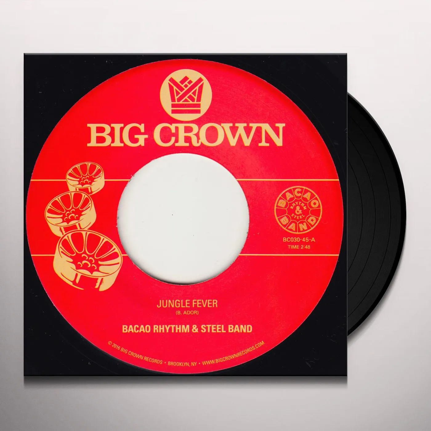 Bacao Rhythm & Steel Band JUNGLE FEVER / TENDER TRAP Vinyl Record