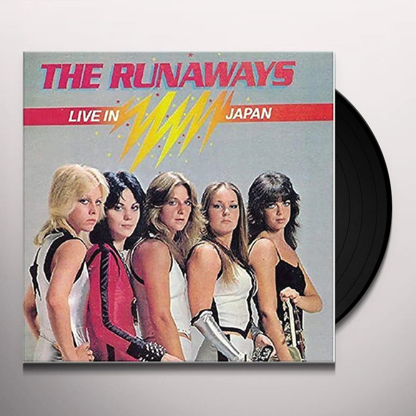The Runaways LIVE IN JAPAN (IMPORT VERSION) Vinyl Record