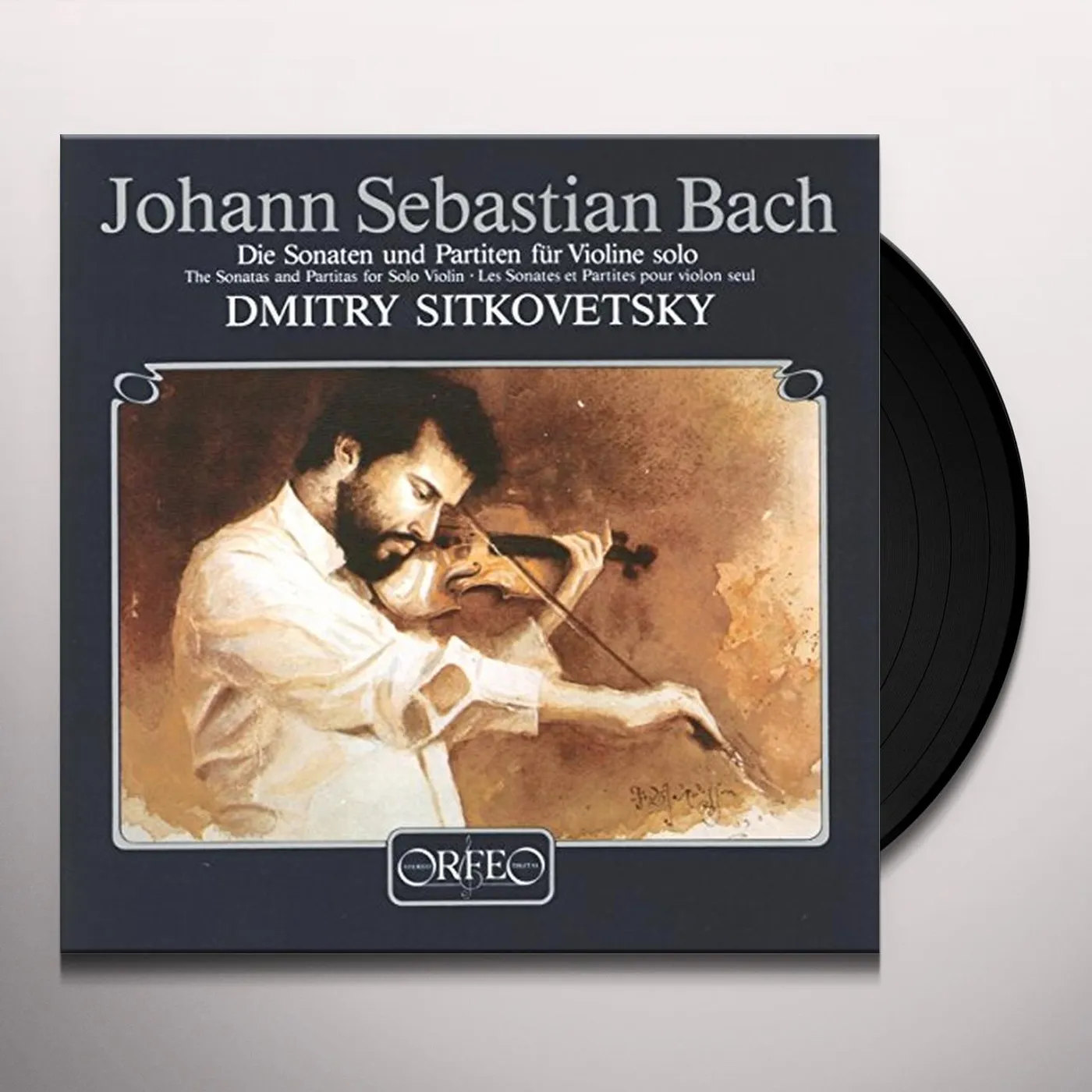Dmitry Sitkovetsky SONATEN & PARTITEN Vinyl Record