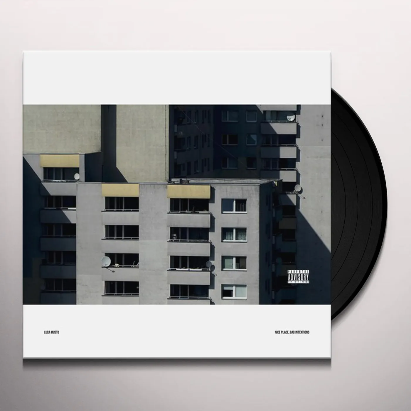 Luca Musto NICE PLACE BAD INTENTIONS Vinyl Record